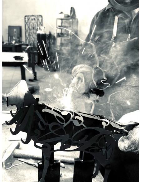 FIGURA CIERVO DE FORJA