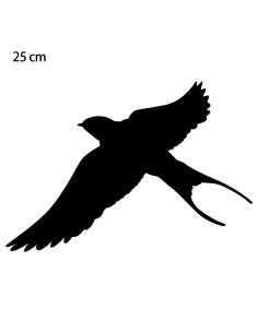 SILUETA DE PARED  GOLONDRINA 2