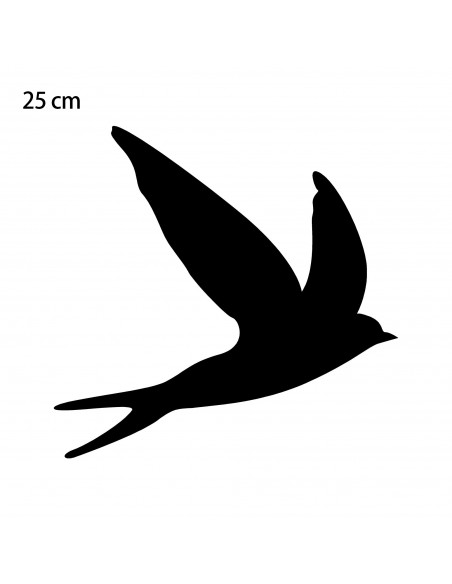 SILUETA DE PARED  GOLONDRINA