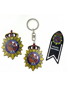 PACK PRODUCTOS POLICIA NACIONAL (LLAVERO, IMAN Y MARCAPAGINAS) 2