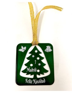 Bola de navidad con diseño pino | Forjasport 2