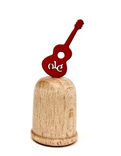 Dedal con diseño guitarra | Forjasport