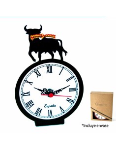 Reloj de sobremesa diseño Escena Taurina | Forjasport