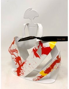 Escultura menina con impresión estampado España | Forjasport