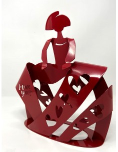 MENINA DE FORJA MOD. LOVE 2