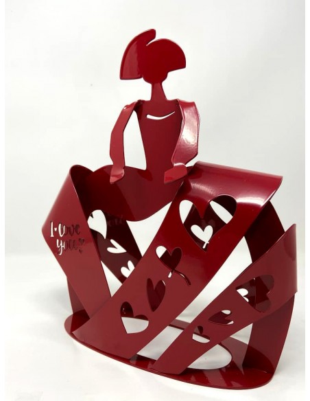 MENINA DE FORJA MOD. LOVE